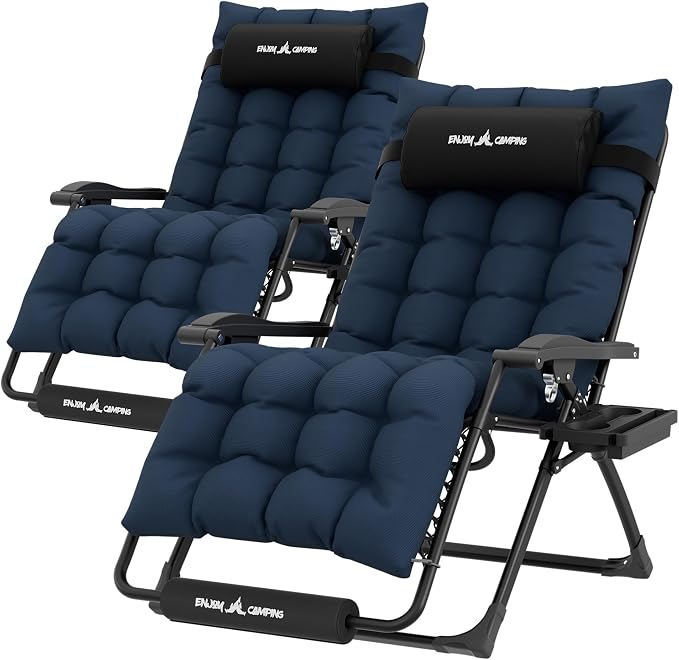 UDPATIO Oversized Zero Gravity Chair Patio Reclining Chairs by UDPATIO