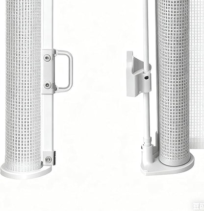Entryway Blocker, Foldable Animal Fence, Security Panel, Indoor Outdoor Shield, Puppy Canine Defender, Stairway Animal Guard, Home Pet Gear for Children, and Dogs Use