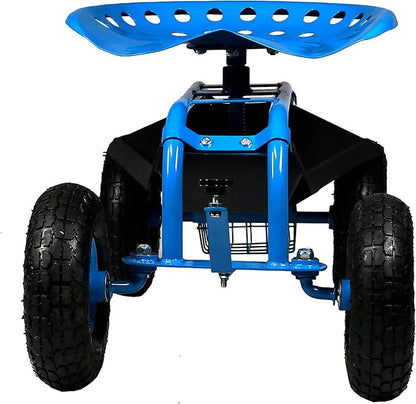 Sunnydaze Rolling Garden Cart - Image 5