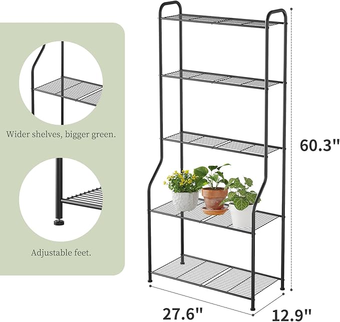 Kitsanery Plant Stand Indoor Outdoor - Image 6