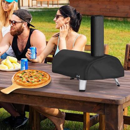 Pizza Oven Cover for Ooni Karu 16 and Karu 2 Pro Pizza Oven, Waterproof 600D Heavy Duty Carry Cover, Portable Bag with Strap Design