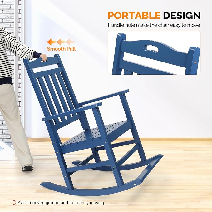 VINGLI Outdoor Rocking Chair - Image 5