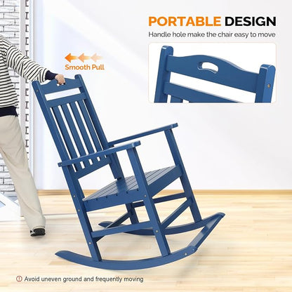 VINGLI Outdoor Rocking Chair - Image 5