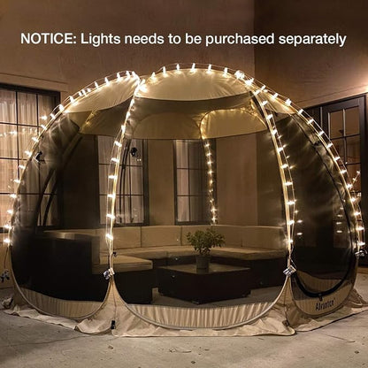 Alvantor Pop Up Screen House Tent, Instant Outdoor Gazebo - Image 9