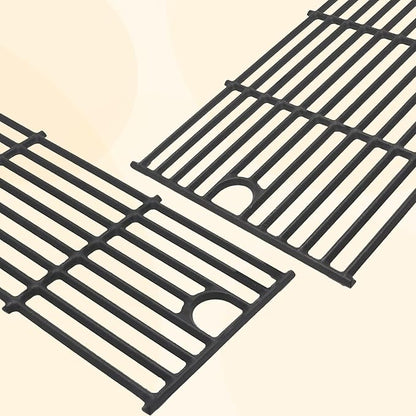 17 Inch Grill Grate & Heat Plate for Charbroil Performance 5 Burner Grill 463449021 463451022 463448021 463450022 463455021 G426-0005-W1, Cooking Grate for Charbroil Grill Replacement Parts 5 Burner