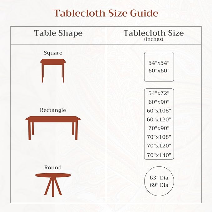 Maison d' Hermine Table Cloth Round Table 100% Cotton 69 Inches Fall Tablecloth Reusable Everyday Use for Thanksgiving Christmas Decorations Dining Farmhouse Party (Colours of Autumn)