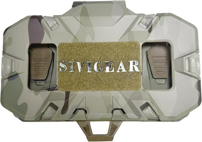 Tactical Molle Phone Holder for Plate Carrier Vest, Quick Release & Adjustable Phone Mount, Compatible with 4.7-6.7 inch Smart Phones, Durable Tactical Accessories for Outdoor Enthusiasts