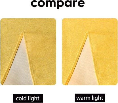 Artoid Mode Yellow Table Runner, Seasonal Summer Fall Washable Kitchen Dining Table Decoration for Home Party Decor 13x120 Inch