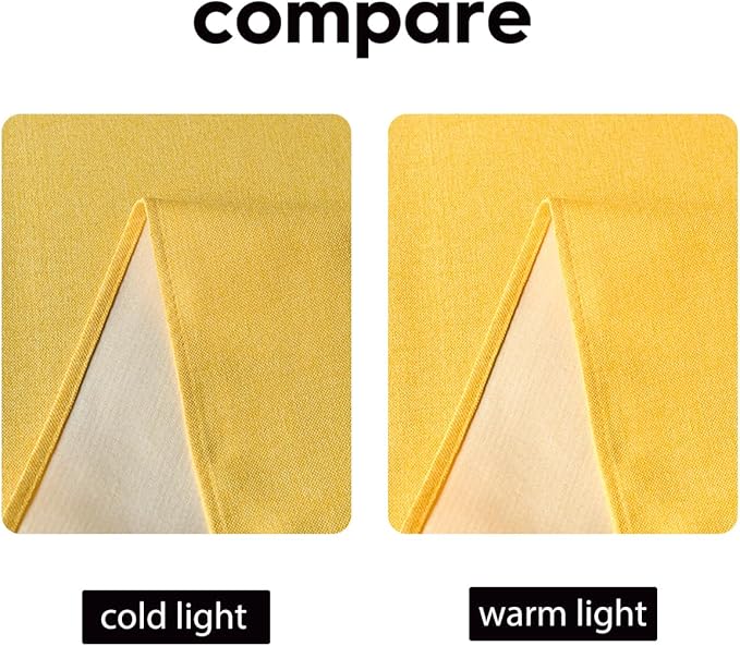 Artoid Mode Yellow Table Runner, Seasonal Summer Fall Washable Kitchen Dining Table Decoration for Home Party Decor 13x108 Inch