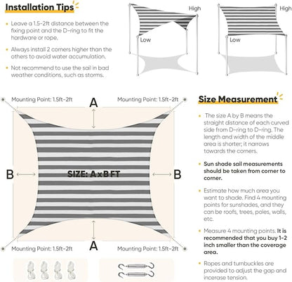 Quictent Sun Shade Sail for Patio - Image 6
