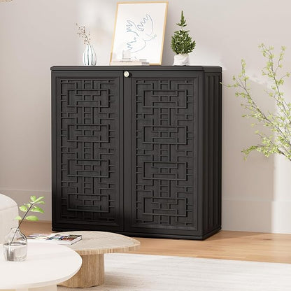 HOMSPARK Indoor/Outdoor Storage Cabinet - Image 5