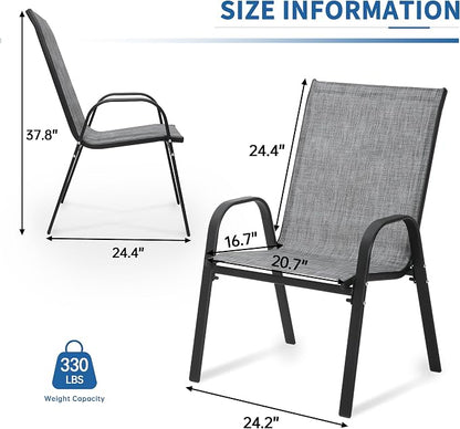 Patio Chairs Set of 8 - Image 2