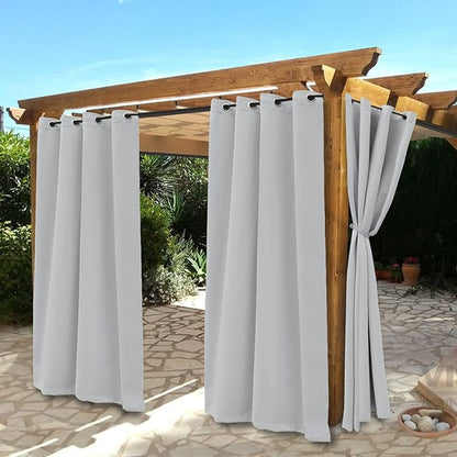 BONZER Waterproof Indoor/Outdoor Curtains by Bonzer