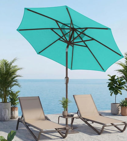 10FT Patio Umbrella, Outdoor Umbrella - Image 8