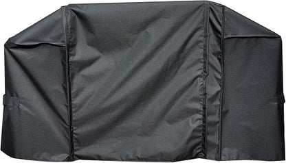 Extension Griddle Cover for All of 28" Griddle with Double Shelf Models,Waterproof 300D*300D Dyed Polyester with TPU Coating; Flat Top Gas Grill Cover, Black