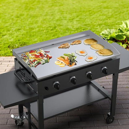 Stanbroil 36 Inch Flat Top Griddle, Stainless Steel Griddle Replacement Top for Blackstone 36" 4 Burner Gas Grill Cooking Station, Griddle Top Replacement with Rear Grease System