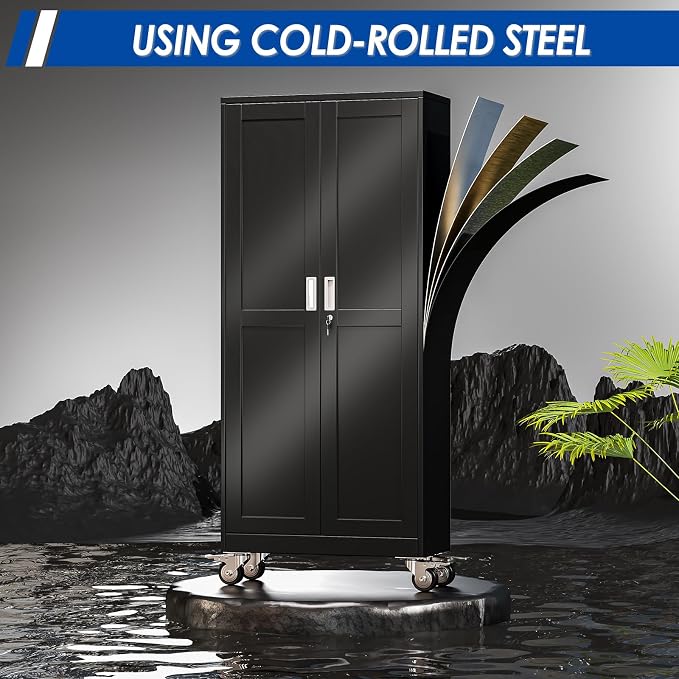 GAIOUS Metal Garage Storage Cabinet - Image 7