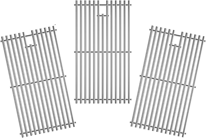 Grill Grate for Charbroil Tru Infrared 4 Burner 463242715 463242716 463276016 466242715 466242716 G533-0009-W1A, Grill Replacement Parts for Nexgrill 720-0882A BHG 720-0882, 17inch, Stainless Steel