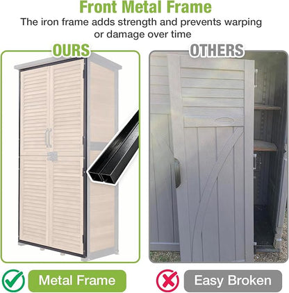GUTINNEEN Outdoor Storage Cabinet Upgraded - Image 4