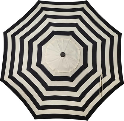 9' Outdoor Patio Umbrella, Outdoor Table Umbrella, Yard Umbrella, Market - Image 5