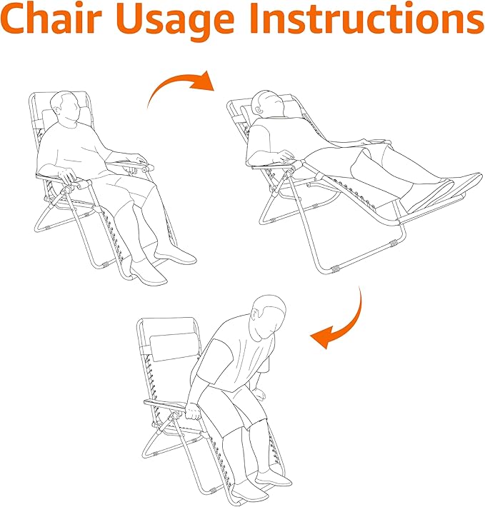 Amazon Basics Zero Gravity Lounge Chair - Image 6