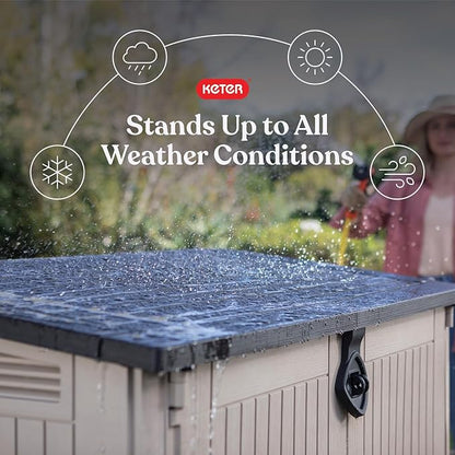 Keter Store-It-Out MIDI Outdoor Resin Horizontal Storage Shed