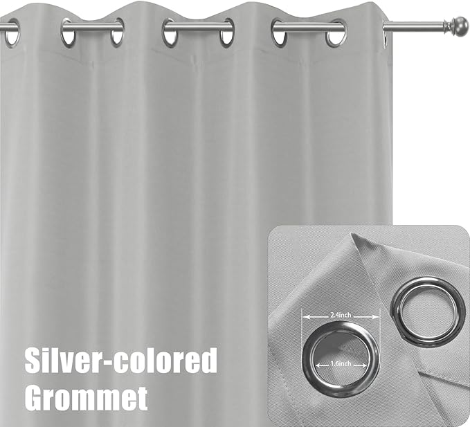 BONZER Outdoor Curtains for Patio Water Resistant Heavy Privacy | Light - Image 2