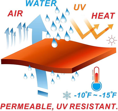 ColourTree CTAPRT16 Custom Size Order to Make 13' x 17' x 21.4' White Right - Image 8