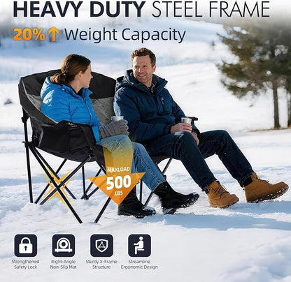 Heated Double Camping Chair - Image 6