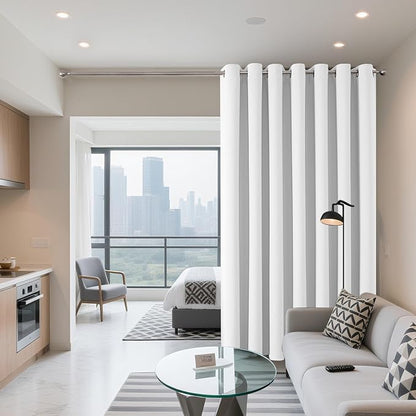Joydeco Blackout Patio Sliding Door Curtains, Privacy Room Divider Curtains | - Image 2