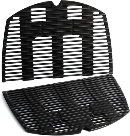 Q3200 Grill Grates Replacement Parts for Weber Q300 Q 3200 Q3000 Q320 Q 300 Q 320 Q 3000 Grill Parts Cast Iron Cooking Grates 57060001 586002 404341 426001 7646 Cooking Grids Accessories 2 Pcs