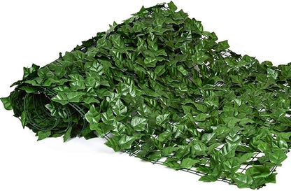 DearHouse Artificial Ivy Privacy Fence - 197x68.9inch Artificial Hedges Fence and Faux Ivy Leaf Fence Decoration for Outdoor Indoor Garden Decor