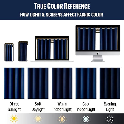 Waterproof Outdoor Curtain W105 x L84 - Image 6