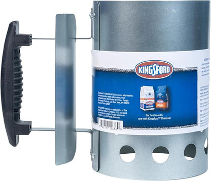 Kingsford Compact Charcoal Chimney Starter for Grills and BBQs, Quick-Light Tools for Grilling