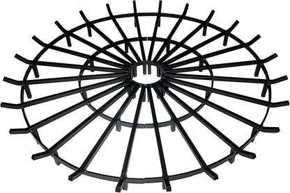 SteelFreak Super Heavy Duty Wagon Wheel Firewood Grate for Fire Pit - Made in The USA (48 Inch)