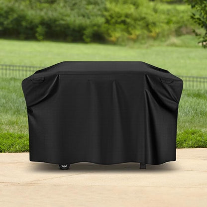 Unicook 5483 Griddle Cover for Blackstone 28 Inch Cooking Station with Hood, Outdoor Flat Top Grill Griddle Protector, Waterproof Vinyl Exterior with Polyester Lining, All Weather Protection BBQ Cover