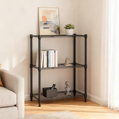 M MZG 450 lbs Steel Storage Shelving 3-Tier Utility Shelving Unit Steel - Image 4