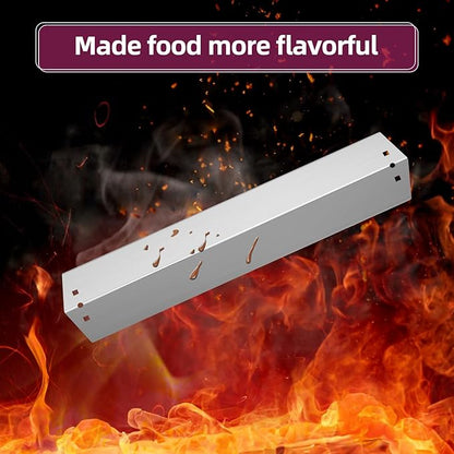 95051 Stainless Steel Heat Plate and 19.75" Cooking Grill Grate Replacement Parts for Chargriller Charcoal 3001, 3008, 3030, 4000, 5050, 5252, 5650,9020 Gas Grill