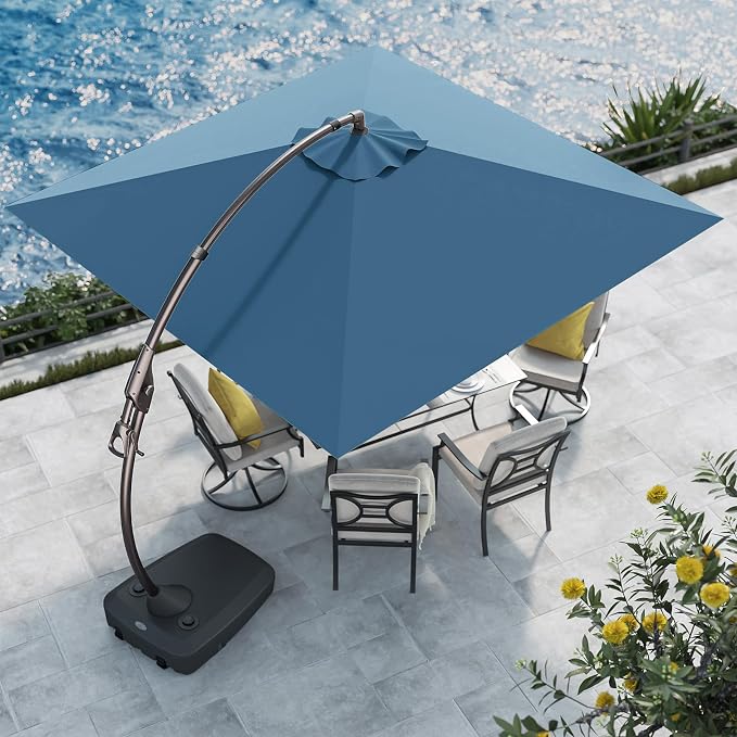 Grand patio 10x10 FT Square Sunbrella Umbrella - Image 9
