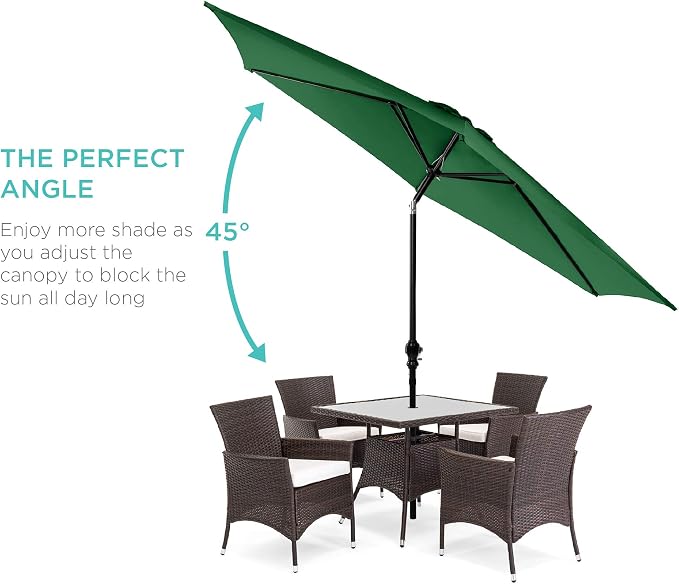 Best Choice Products 10ft Outdoor Patio Umbrella, Outdoor Table Umbrella - Image 2