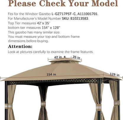 SCOCANOPY Replacement Canopy Cover Compatible - Image 2
