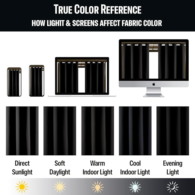 Outdoor Indoor Curtains W84 x L108 - Image 6