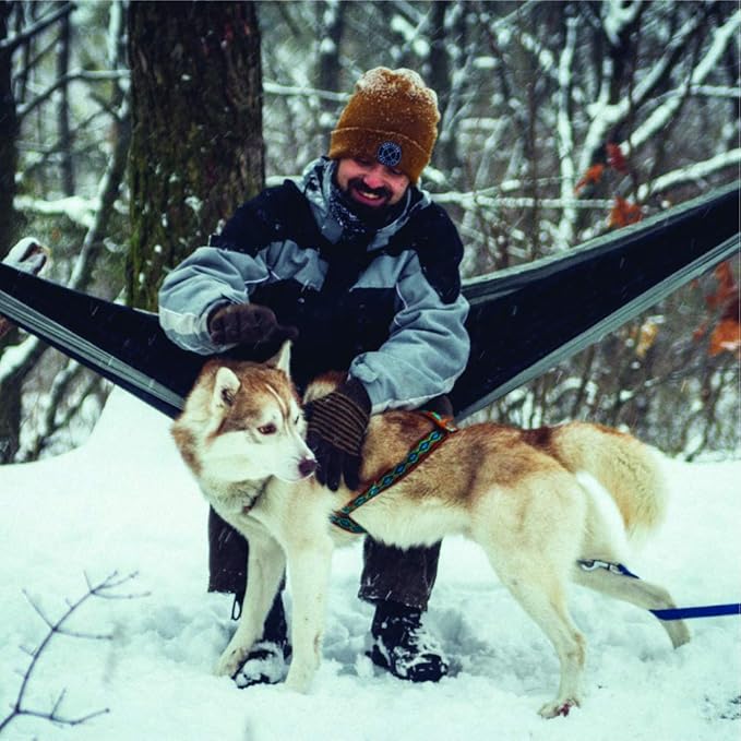 Wise Owl Outfitters Camping Hammock – 500lbs Portable Hammock with Tree Straps - Travel, Backpacking, Hiking, Outdoors Camping Gear - Single or Double