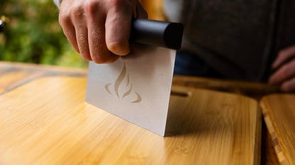 HALO Dough Cutter, works with the Versa 16 outdoor pizza oven, pizza dough baking and cooking accessory