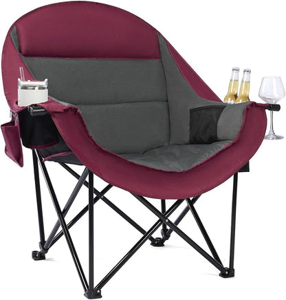 Oversized Camping Chairs for Adults by PUVASIA