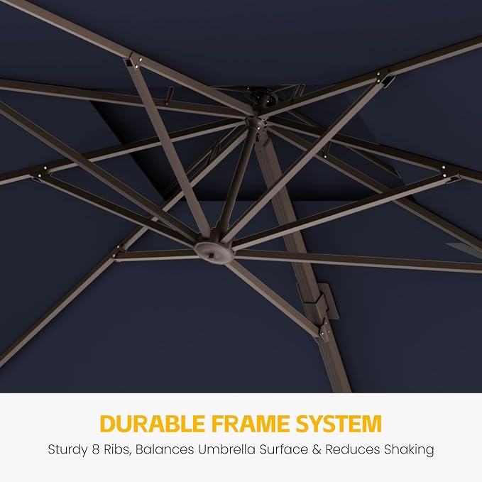 10x13 FT Patio Cantilever Umbrella - Image 8