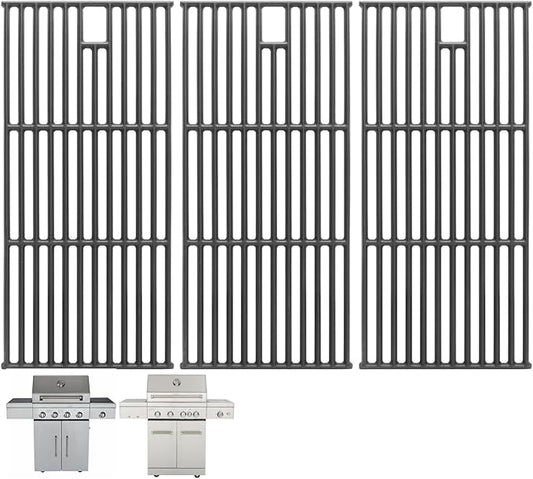 18 13/16" Grill Grates for KitchenAid 720-0954 Grill Parts, Kitchenaid 720-0733A, 720-0954A, 720-0733D, 720-0954L, 730-0733, 740-0733A, 730-0733A Grill Grates Parts, Nexgrill Parts 720-0733, Cast Iron