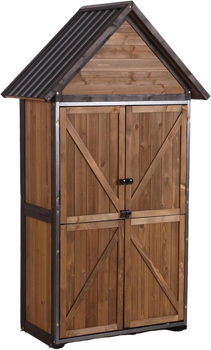 GUTINNEEN Shed Outdoor Storage Upgraded by GUTINNEEN