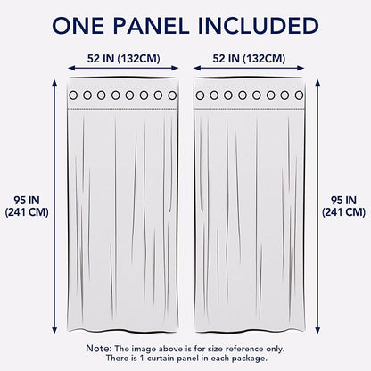 PureFit Outdoor Curtains for Patio Waterproof Weatherproof Outside Curtains | - Image 6