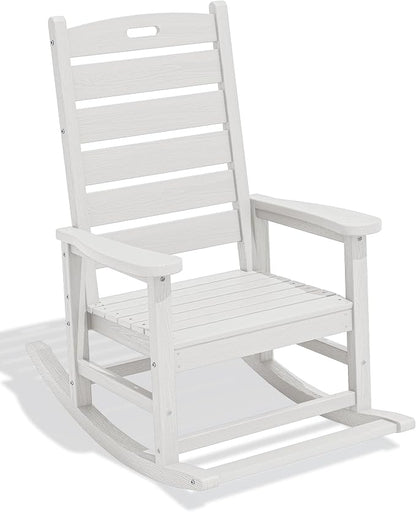 SERWALL HDPE Outdoor Rocking Chair by SERWALL